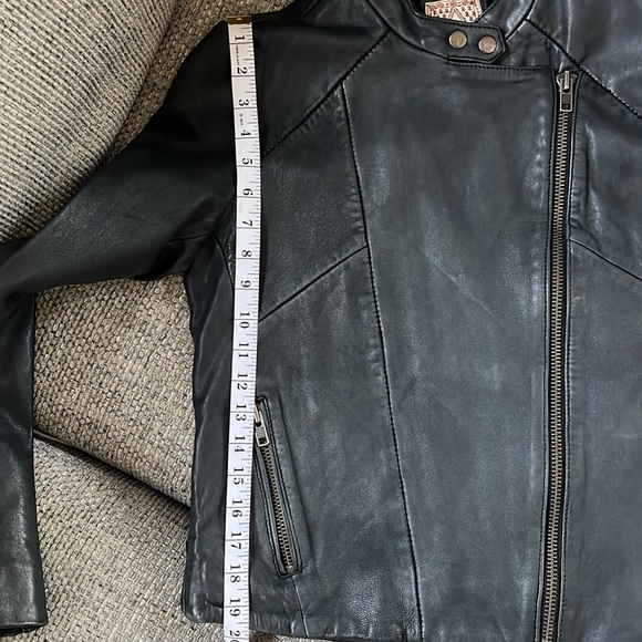 Free People Leather Jacket - Picture 6 of 9